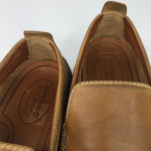 Timberland Leather slip on Loafers 11.5 2678 - Picture 7 of 11